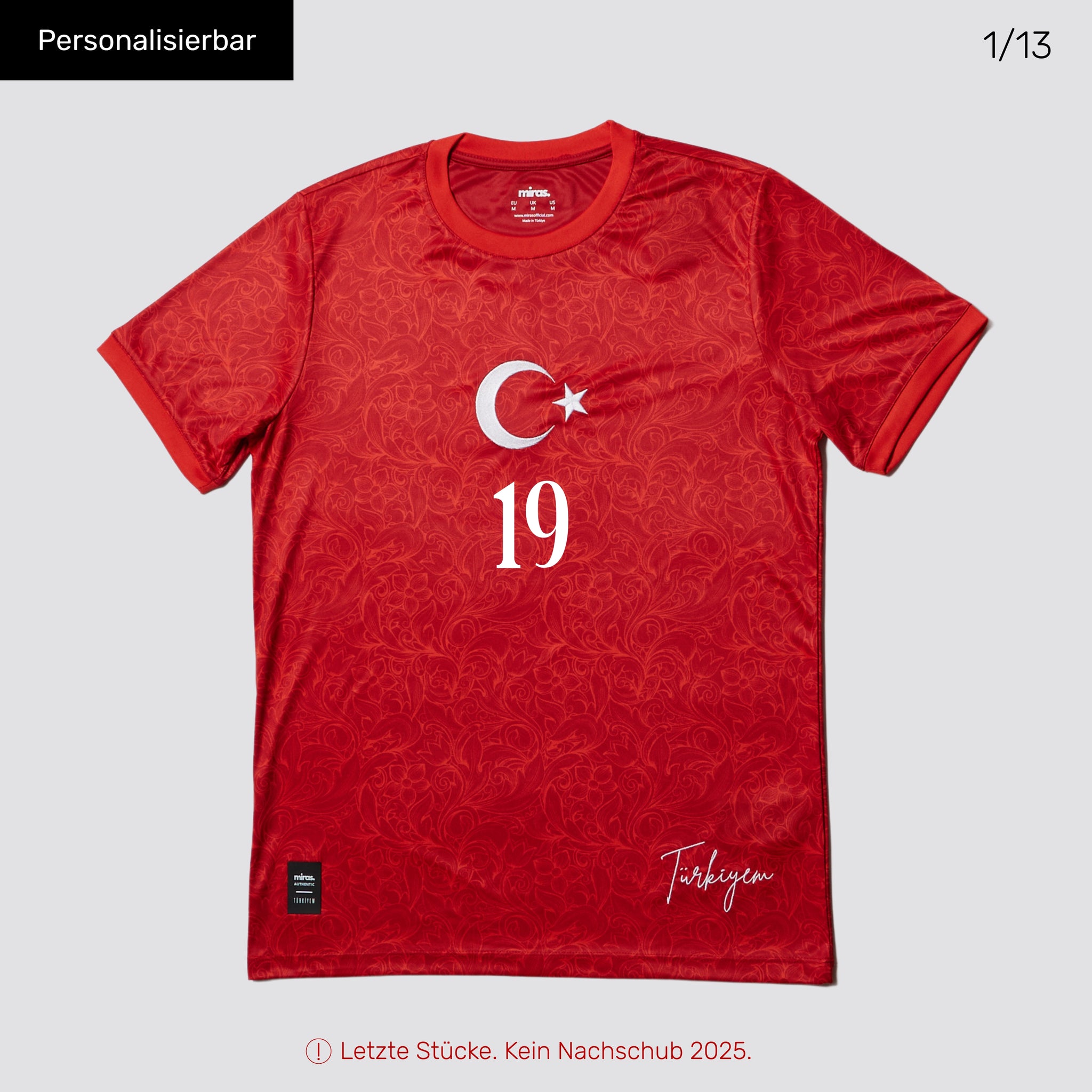 Miras™ Türkiyem Trikot